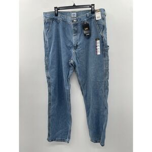 NWT Lee Loose In the Seat and Thigh Straight Leg Jeans Men's 40X32 Blue Denim